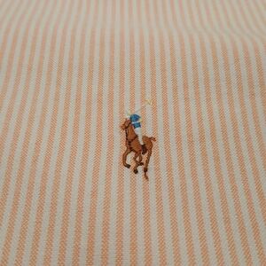 90's Blue Label Ralph Lauren Cream/White Casual Button Down Shirt